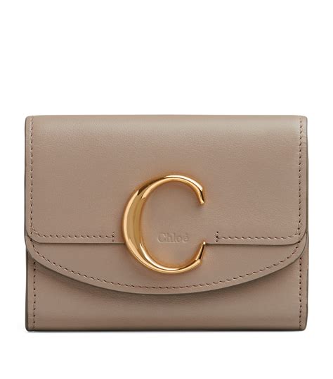 chloe trifold wallet.